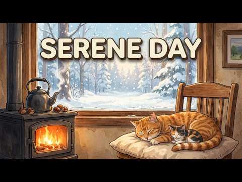 A Serene Winter Day with Loved Ones —Soft Moments to Soothe the Soul | Ghibli Style Video
