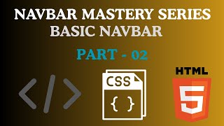 Navbar Series Part 2: Modern Navbar with Hover Underline Animation & Button | HTML & CSS Tutorial