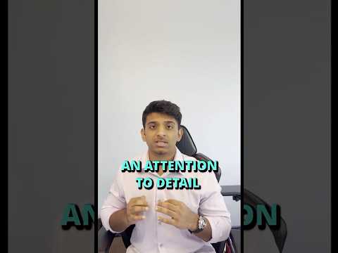 Attention to detail is KEY!!!  #internship #networking