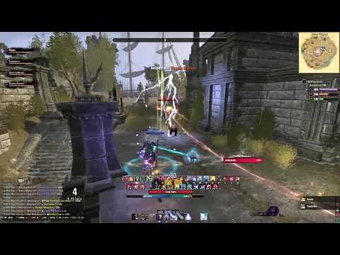 Eso pvp : 1 minutes of no CC no pet no impe no shield full light invi potted mgsorc (Battlegrounds)