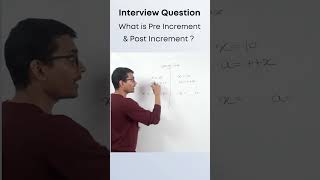 What is pre increment and  post increment in JavaScript, Hindi | Interview Question  | @cstechtube