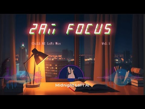 2 AM Focus | Midnight LoFi |Chill AI LoFi Mix Vol.1