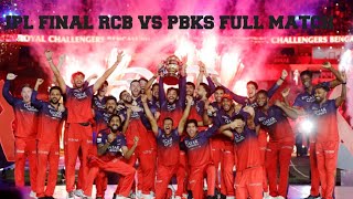 IPL 2025 FINAL RCB vs PBKS FULL MATCH HIGHLIGHTS