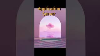 What application server  is for?