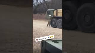 What is bro doing? #military #shorts #shortsfeed