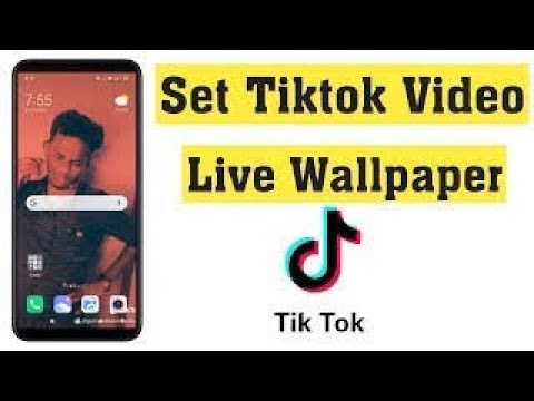 How to set a TikTok video as live wallpaper on Android #tiktok