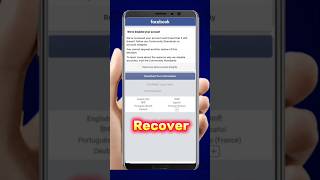 I Reactivated a Disabled Facebook Accountmy facebook account is disabled how to enable it 180 day