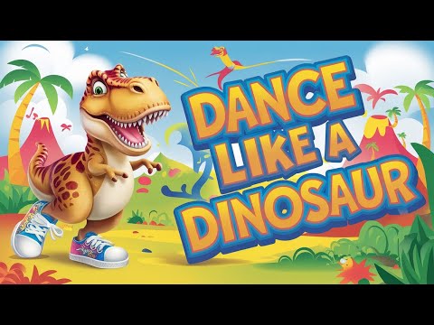 Dance Like a Dinosaur 🦖 | Fun Kids Dance Song with Actions | Roar and Stomp! #dance #kidsdanceparty