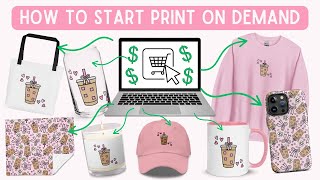 How to Start Print on Demand for Business With Printful | How to Start Print on Demand From Home