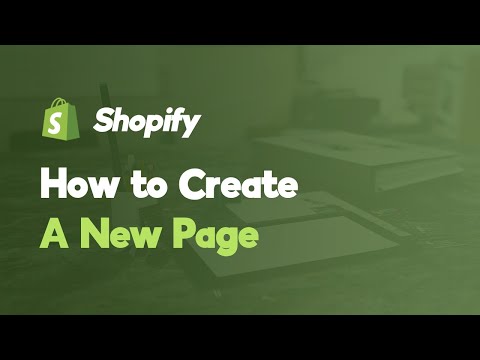 How to Add a New Page to Your Shopify Store | Quick & Easy Tutorial