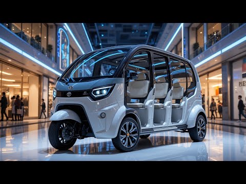 2025 Toyota Bajaj CNG 30-Seater Auto Rickshaw | Clean Urban Transport Revolution.