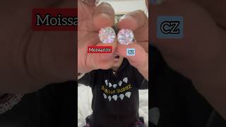 Moissanite vs Cubic Zirconia (visual difference)