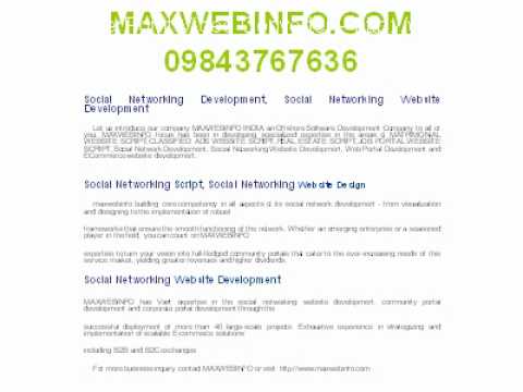 Social Networking Website Development.mp4