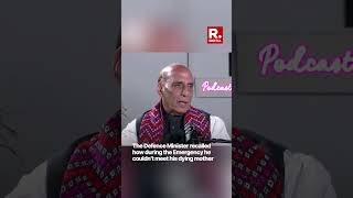 Rajnath Singh Gets Emotional, Recalls He Was Denied Parole During Emergency For Mother's Last Rites