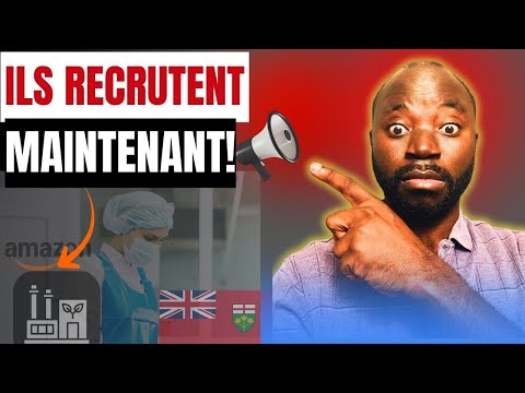 3 EMPLOIS qui recrutent IMMÉDIATEMENT en Ontario 🇨🇦 (même depuis l’étranger!)