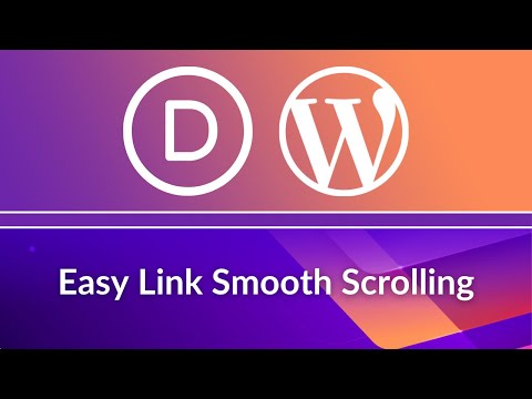 Divi Tutorial: How to Link to a Section So That it Scrolls Smoothly