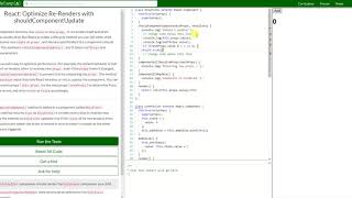 REACT: Optimize Re Renders with shouldComponentUpdate (36)
