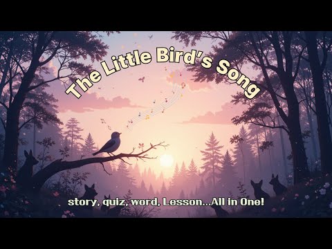 The Little Bird’s Song /작은 새의 노래/ #kidsstory, #childrensstory,#storytelling,#Englishlearning