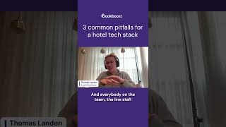 3 common pitfalls for a hotel tech stack  #hospitalitytech  #guestexperience #shorts #techstack