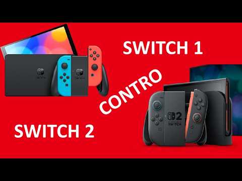 switch 1 vs switch 2, confronto e recensione