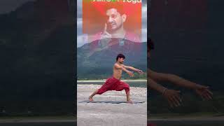 Lower Body Fat Burn Yoga 🔥 #LowerBodyYoga #YogaByGirish #FatBurnYoga #shorts #videoshort