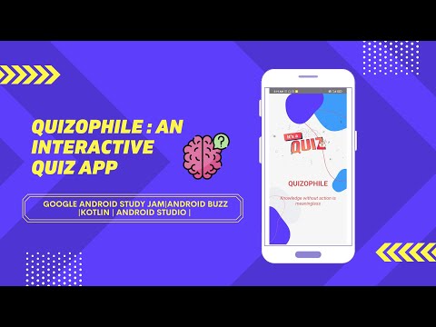 Android buzz|| kotlin app||quiz app||Google Android study jam