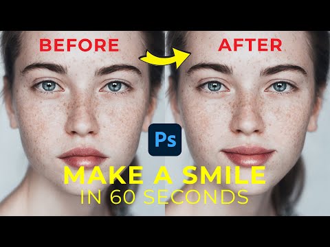 How to Make Any Image Smile or Frown in Photoshop 2025 | Fun 1-Minute Edit