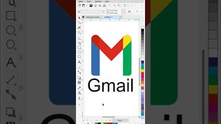 How to create the Gmail logo in CorelDRAW #coreldrawtutorialhindi
