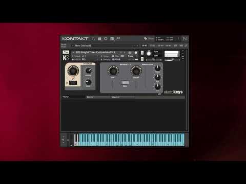EP Suitcase   Bright Tines for KONTAKT  NORD STAGE Inspired