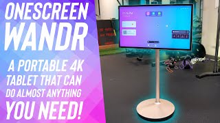 OneScreen Wandr - A Portable 4K Tablet that Can do Almost Anything You Need!