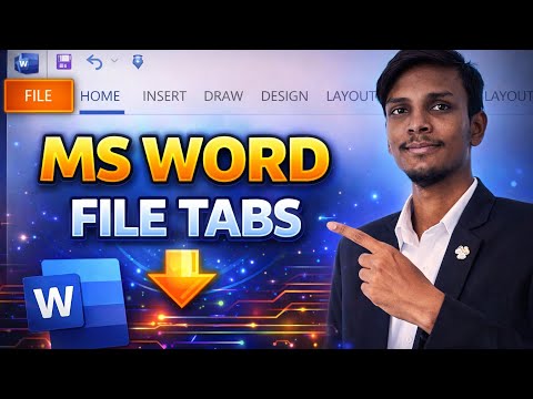 File Tab Explained in 5 Minutes! Step by Step..  #FileTab #youtube
