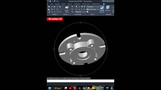 AUTOCAD 3D basic modeling for  mechanical practice work #31