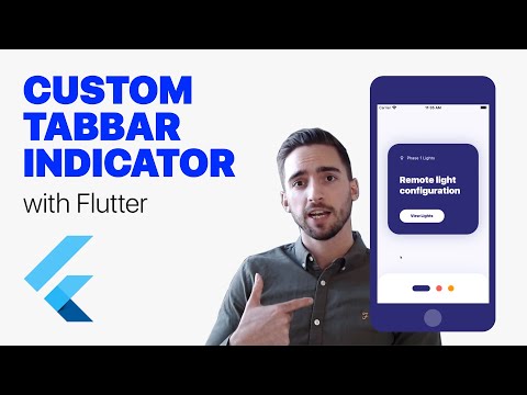 Flutter - Custom TabBar Animation