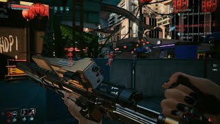 Cyberpunk tech hack build goes crazy