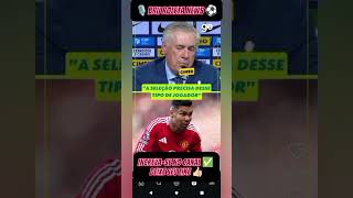 ANCELOTTI FALA SOBRE CASEMIRO!