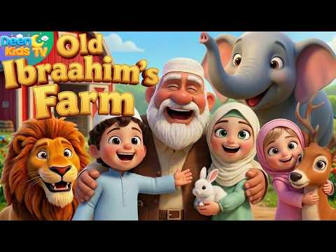 Old Ibrahim had a farm(Safari Version)| Muslim kids Nursery Rhymes | Islamic version of Old McDonald