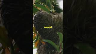 🦥 Why Sloths Are So Slow?#SlothFacts #LazyButSmart #AnimalSurvival #JungleLife#shorts