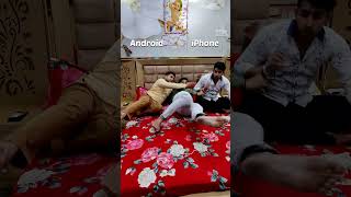 iPhone vs Android Ringtone 🤣🤣 #shivamverma #viral #shortvideo