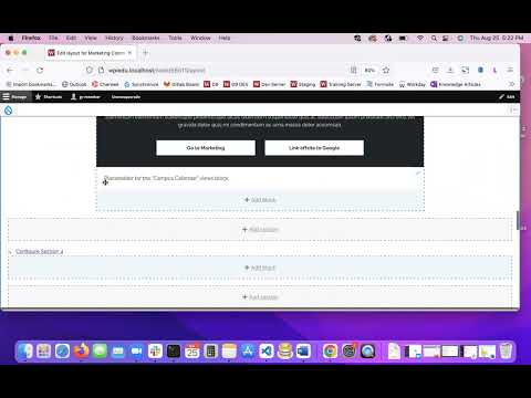 How to add an event calendar on your page