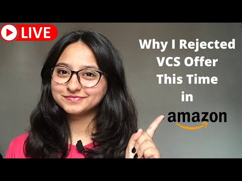 Live: Why I rejected amazon VCS Offer also Q&A