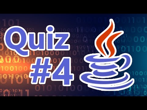 Basic Java Quiz (Part 4)