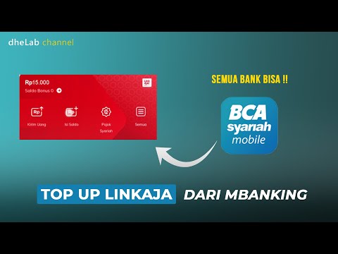 TOPUP LINKAJA DARI MBANKING 2023 GRATIS BIAYA ADMIN | BCA Syariah Mobile