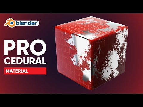 Procedural Material in Blender Tutorial | Worn Out Paint texture