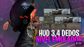 Melhor hud 3 dedos + Sensibilidade Atualizada 🎯⚙️