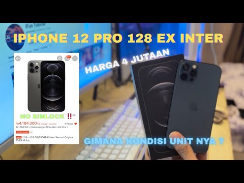 UNBOXING IPHONE 12 PRO EX INTER SHOPEE HARGA 4JT AN ‼️| GIMANA KONDISINYA ⁉️