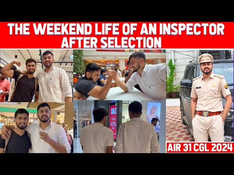 A day in the life of an INSPECTOR after selection on weekends!!