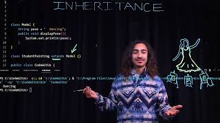Java Inheritance - illustrating inheritance using Art Models with Victor