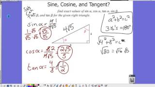 Trig Basics