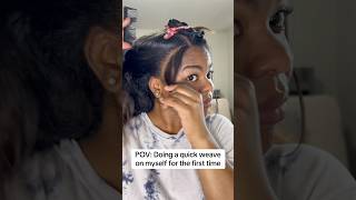 #shortsfeed #shorts #quickweave #diybeauty #hairstyle #hair #fyp #explore #trending #viral