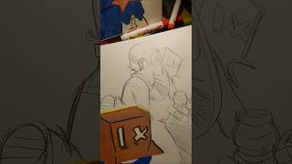 Hangin' over #umokayscorner #art #ocsketch #artistoftiktok #artdrawing #artist #pencil #sketch #oc